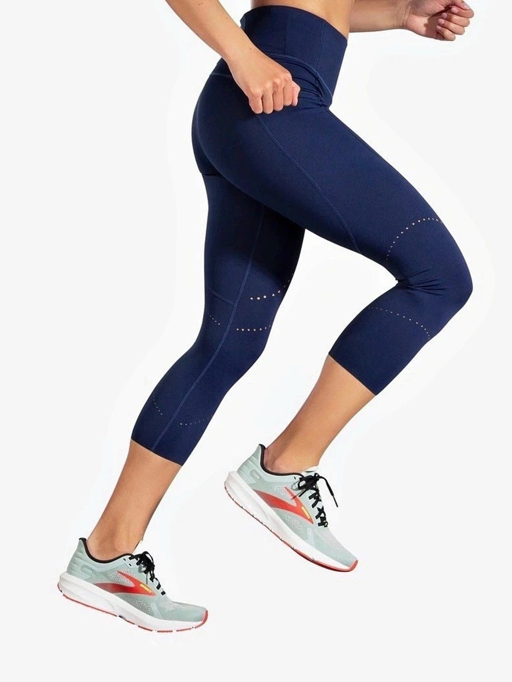 Brooks Method 3/4 Tight 3/4 Tight Blue Medium NWT